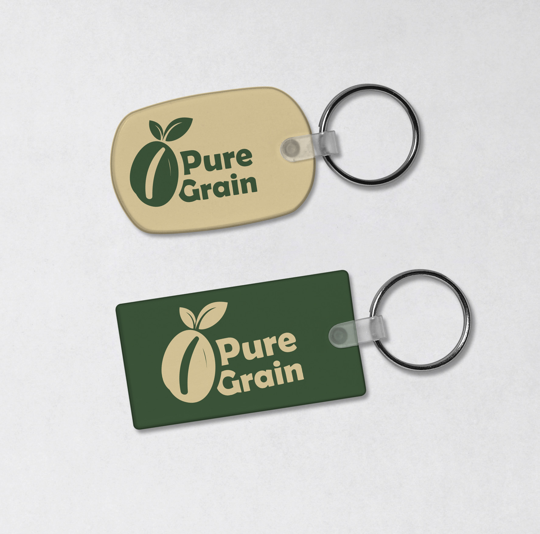 Pure Grain Keychain