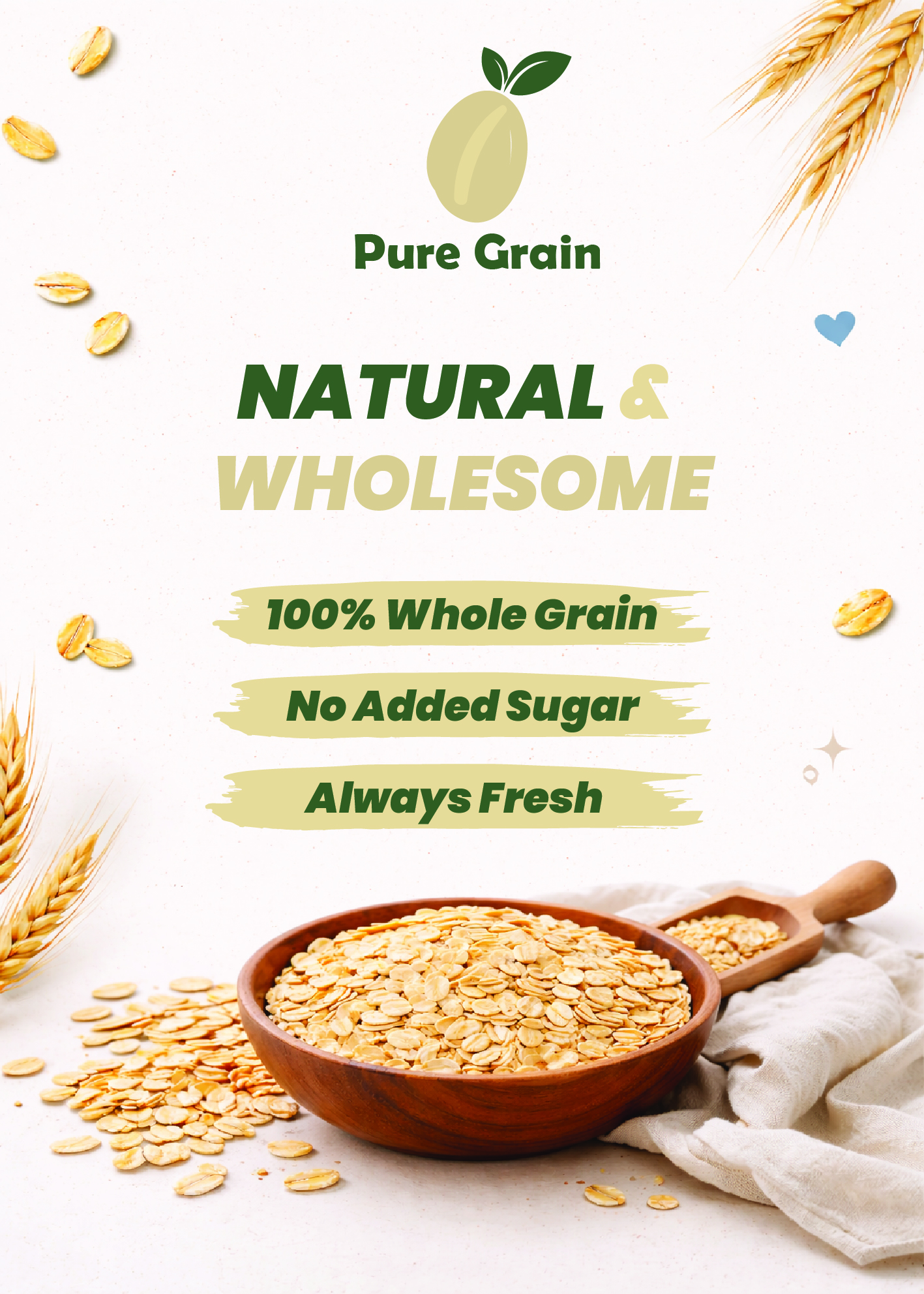 Pure Grain Poster